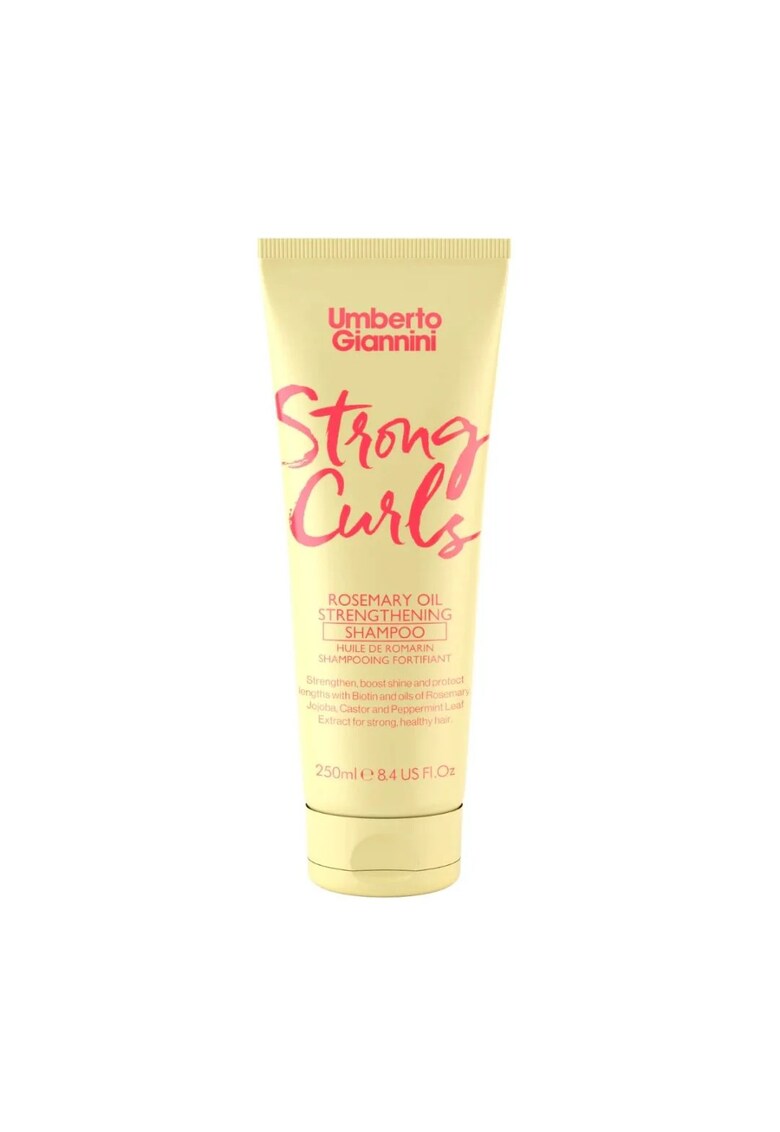 Sampon fortifiant cu ulei de rozmarin pentru parul cret - Strong Curls -  250 ml