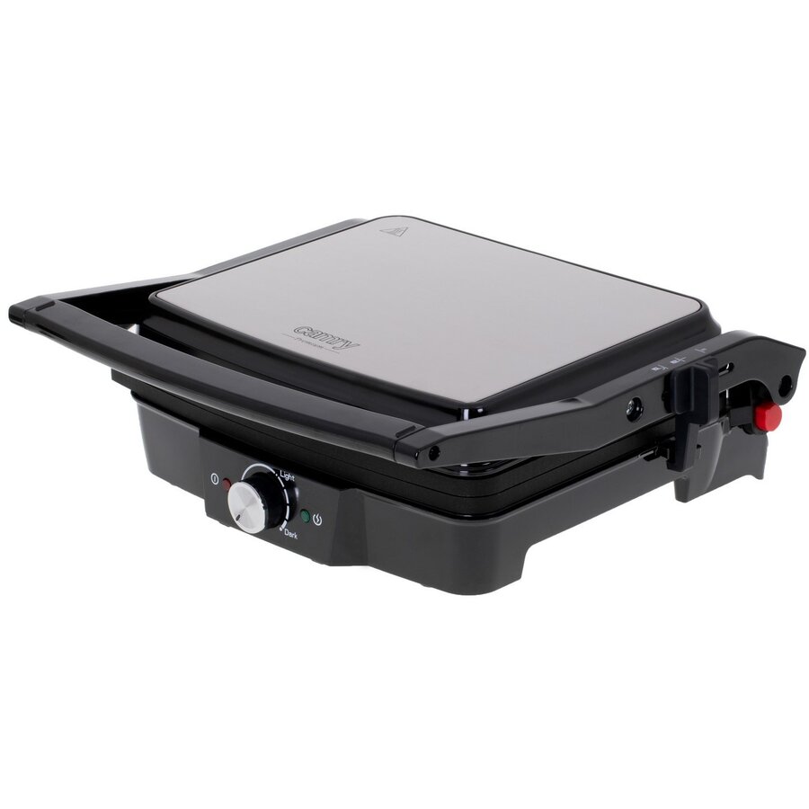 Oferte la Gratar Electric CR 3053 2500W Capac Cu Sistem Blocare Negru/Argintiu