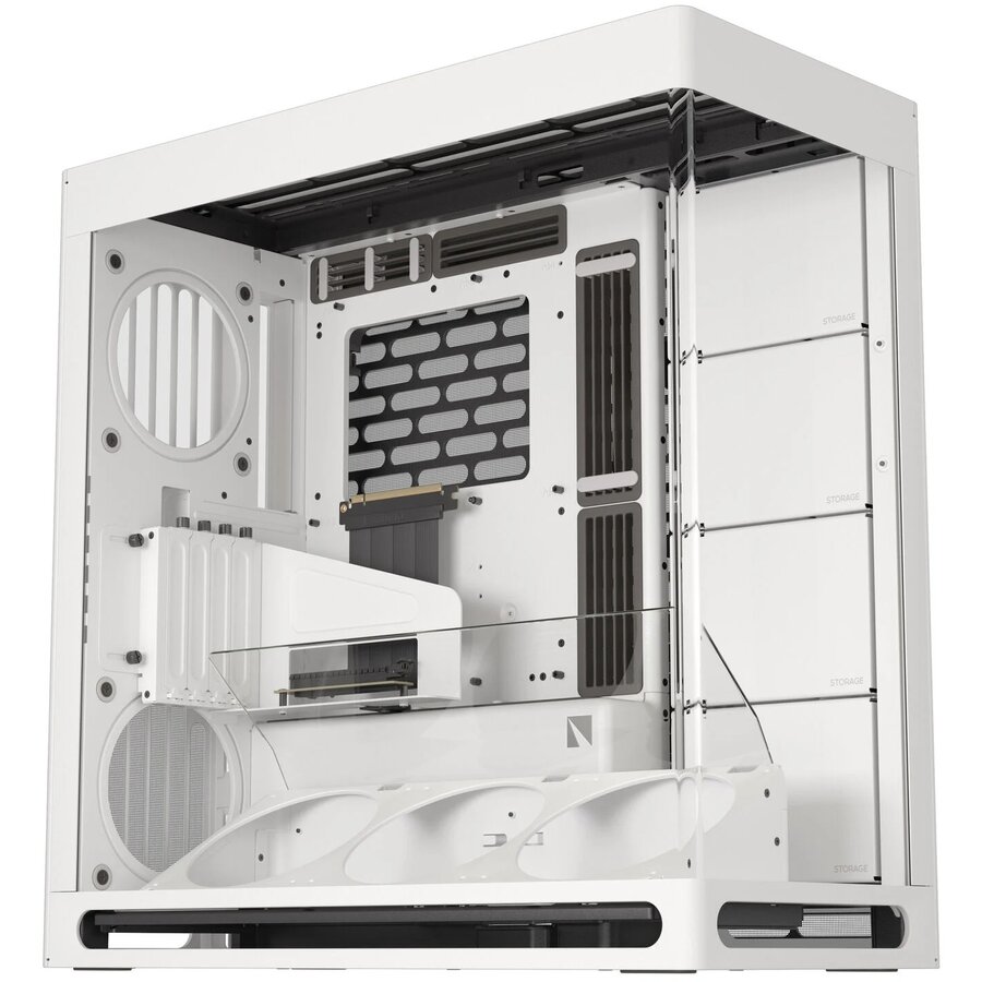Oferte la Carcasa HS 420 VGPU Midi-Tower E-ATX Tempered Glass Alb