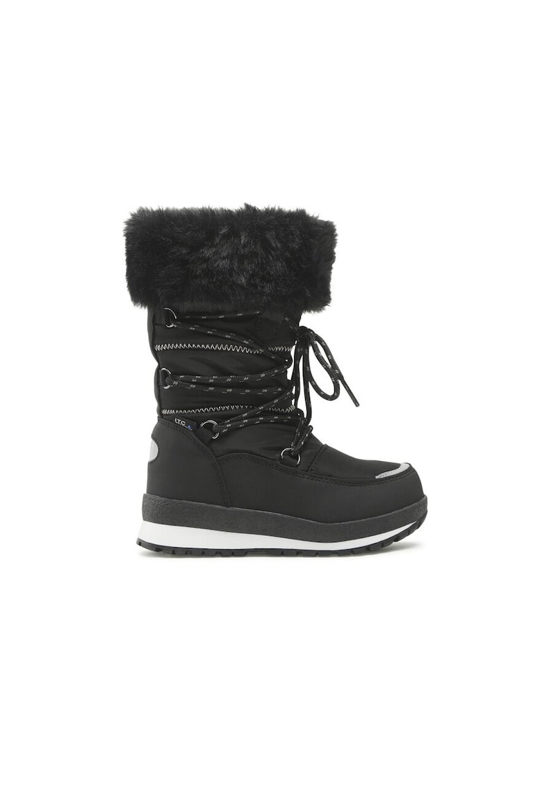 Cizme copii -  25121 - Piele ecologica - Negru