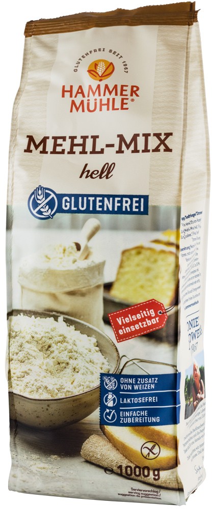 Oferte la Mix de faina alba, fara gluten, 1000g Hammer Muhle
