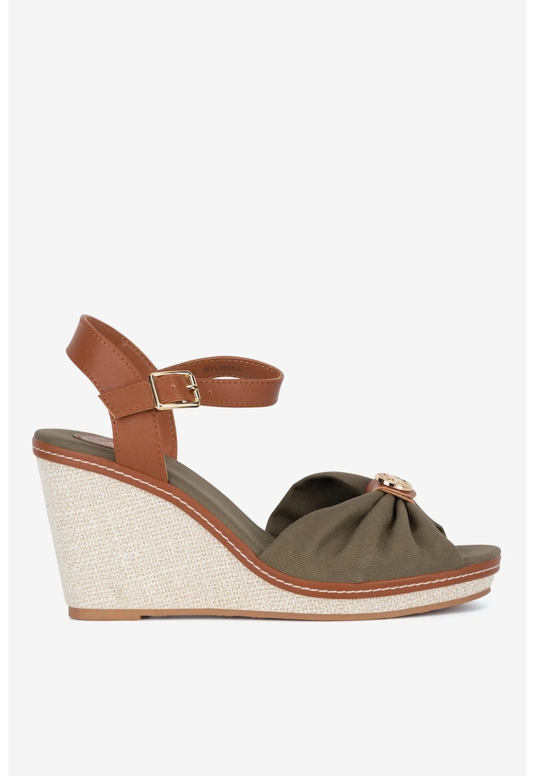 Sandale dama  5905588685234 - Textil - Bej - Bej