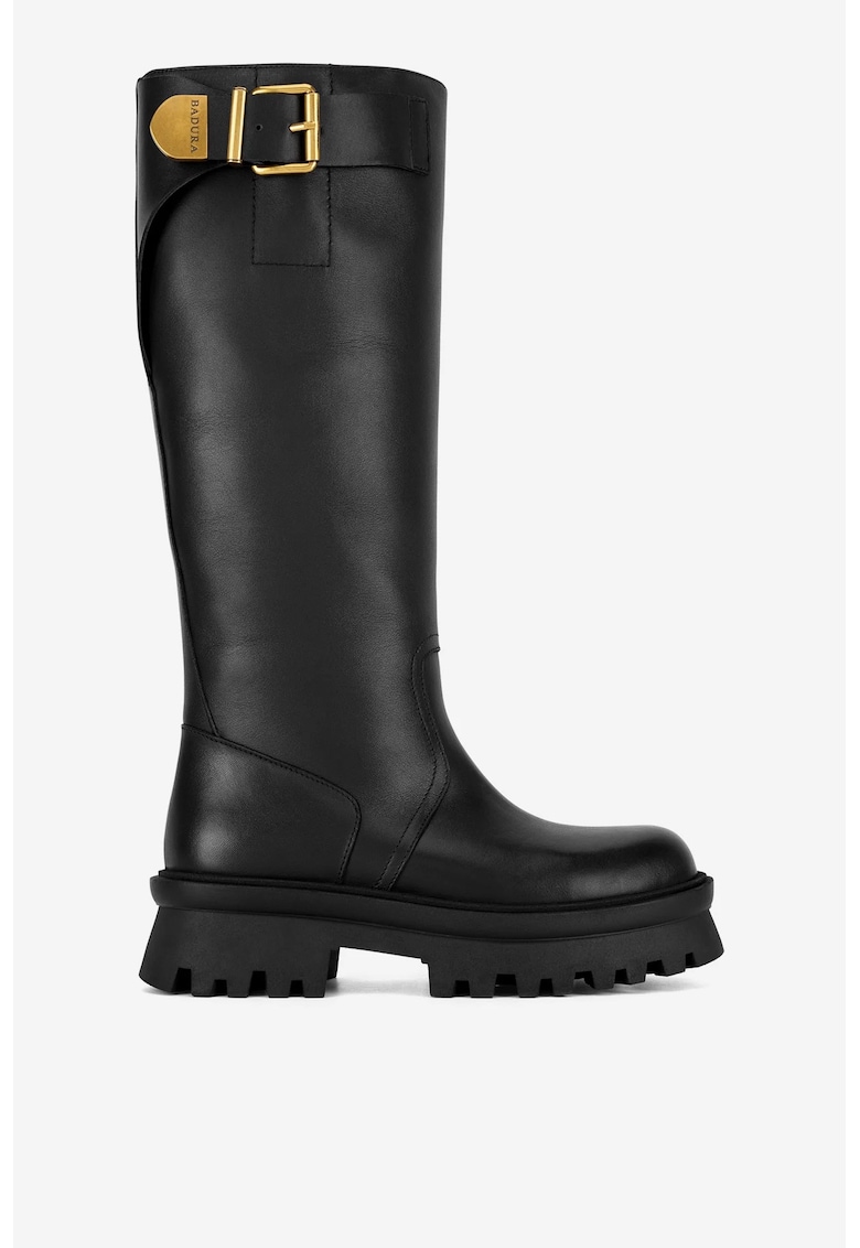 Oferte la Cizme dama  5905588787242 - Piele naturala - Negru - Negru