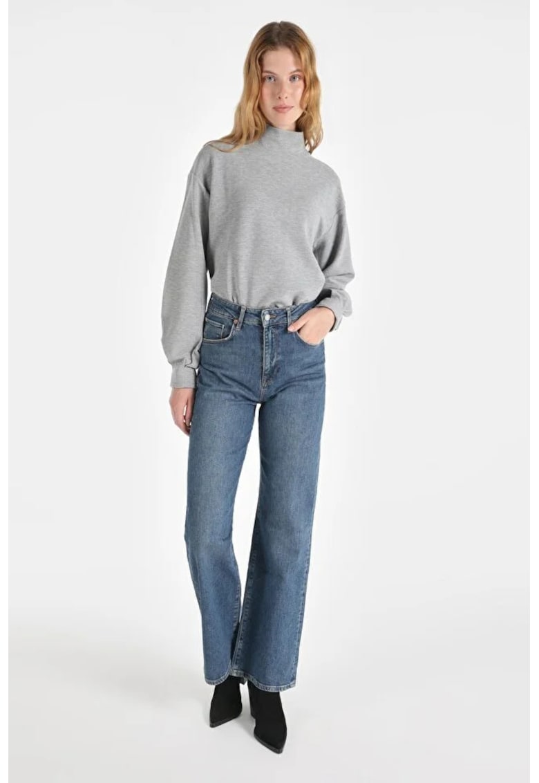 Pantaloni De Dama Albastru Regular Fit 900 Laris Cl1066402