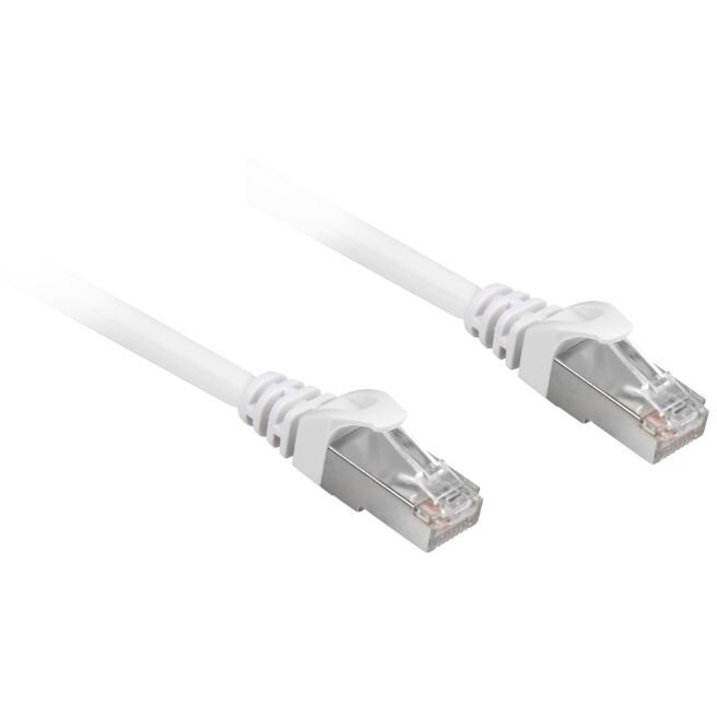 Oferte la Cablu Retea S/FTP Cat 6A 0.5m White