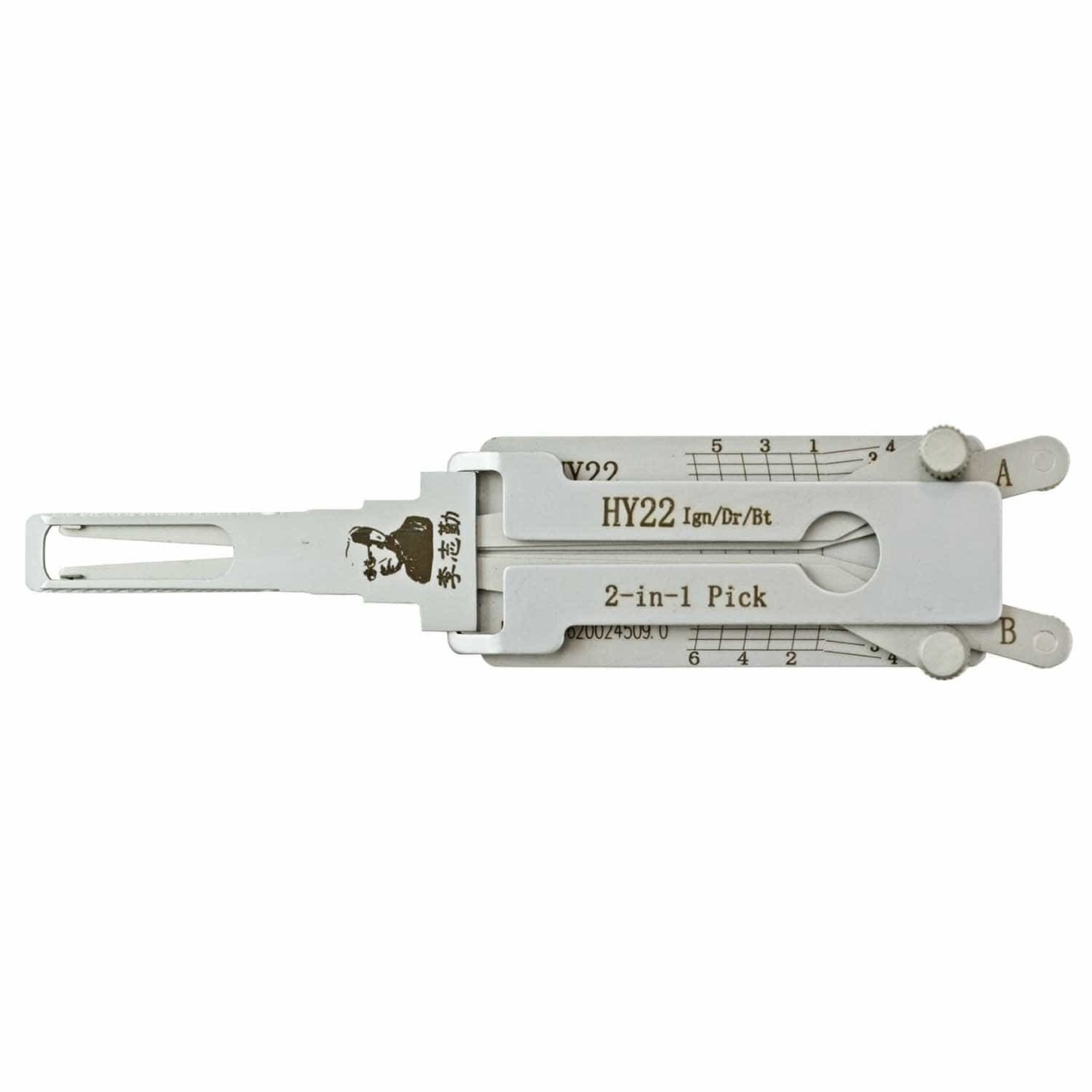 Oferte la Decodor auto Lishi HY22 2 in 1 pick pentru chei Hyundai Kia, contact usa portbagaj, lama HY22 KIA7 T14