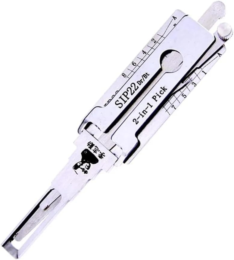Oferte la Decodor Unealta Auto Lishi Original SIP22 2-in-1 pentru Chei Fiat 500, Alfa Romeo, Iveco, Jeep, Dodge – Usi si Portbagaj