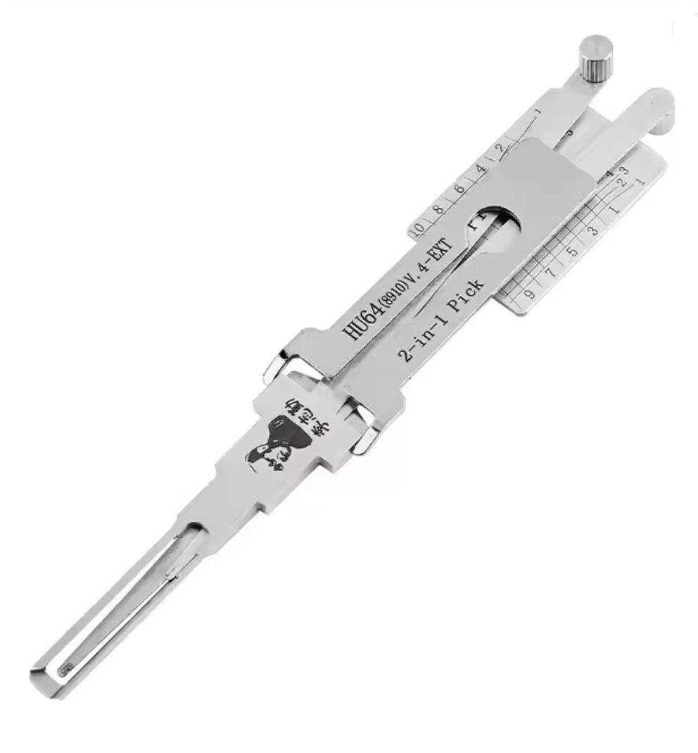 Oferte la Decodor auto Lishi Original HU64(8910) 2 in 1 Decoder + Pick Mercedes-Benz HU64 10-Cut, deblocare contact, usa, portbagaj
