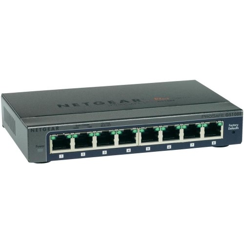 Oferte la Switch Netgear GS108E, 8 porturi Gigabit plus, desktop