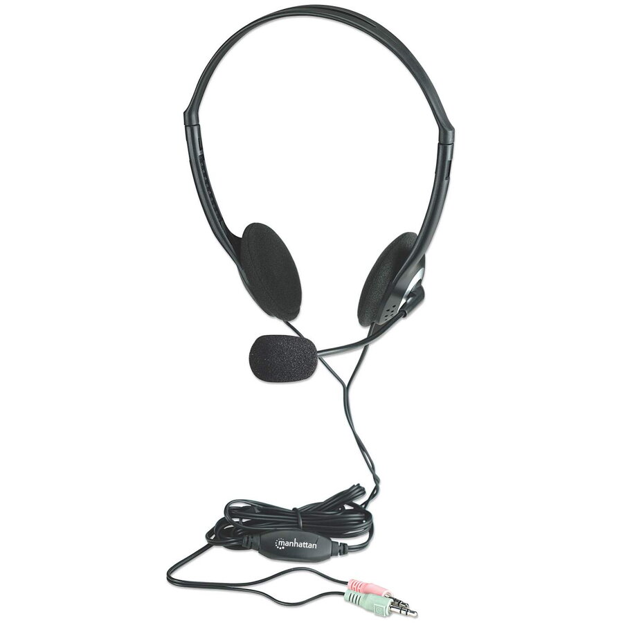 Oferte la Casti stereo Economy Manhattan 164429, cu microfon