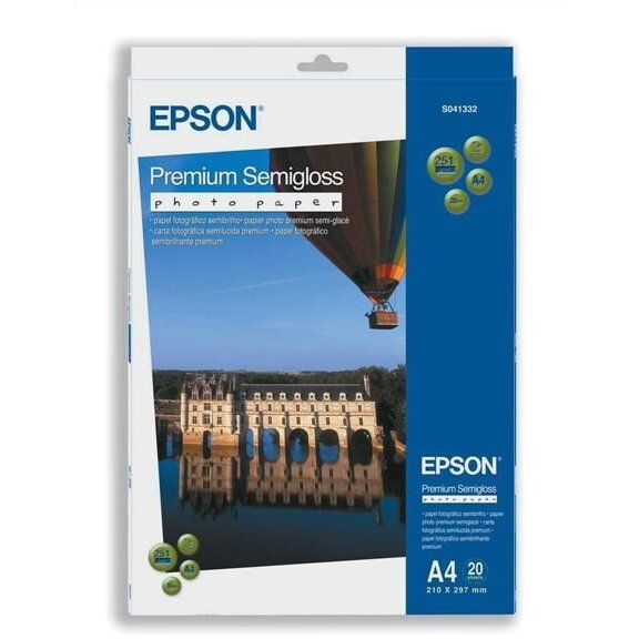 Oferte la EPSON S041332 A4 SEMIGLOSSY PHOTO PAPER