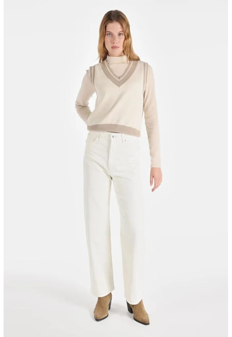 Oferte la Pantaloni De Dama Alb Regular Fit Cl1060734 8683197847201
