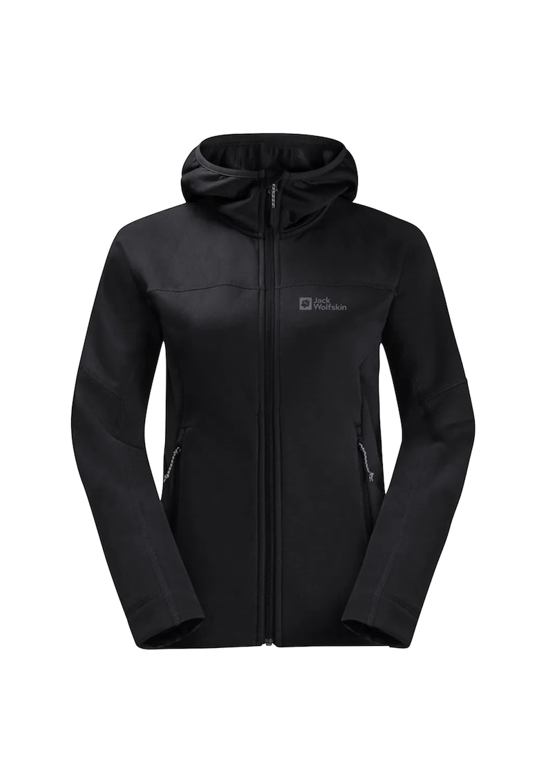 Oferte la Bluza sport din fleece -  Hirschberg Hooded FZ W 1710871 - Negru