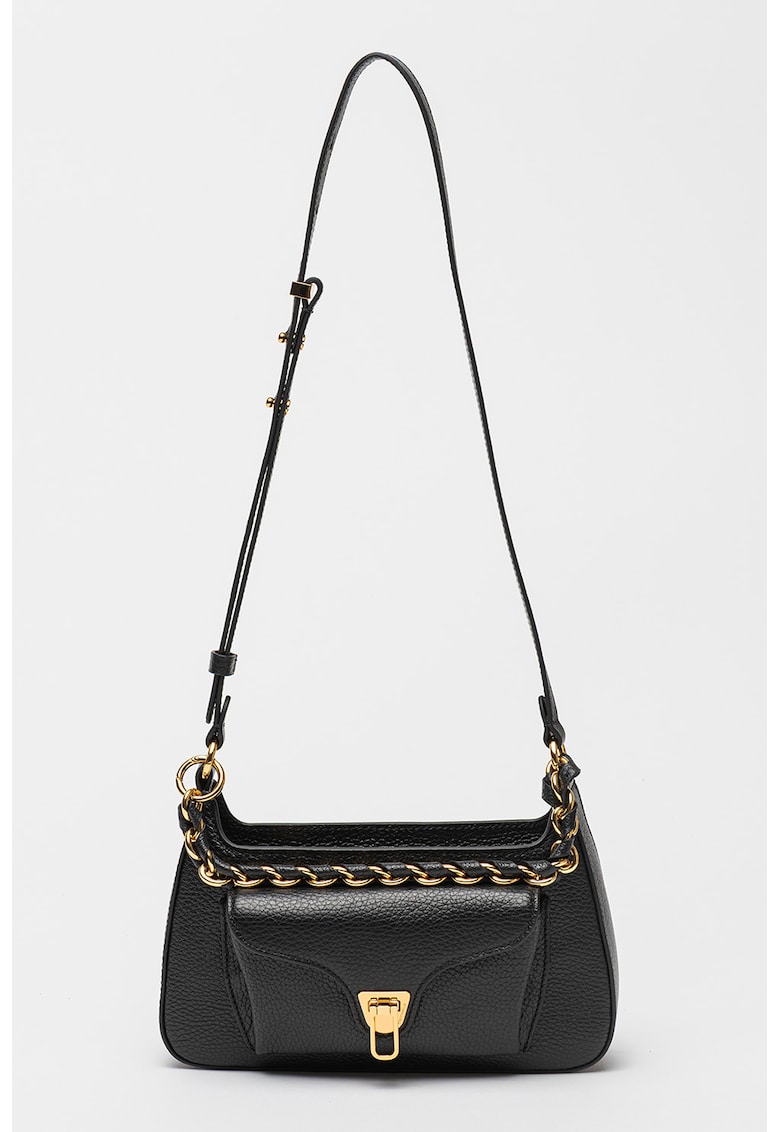 Oferte la Geanta crossbody din piele cu bareta detasabila din lant Beat Generatio - Negru