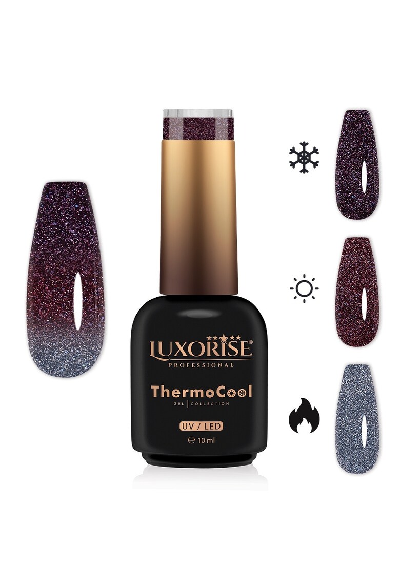 Oja Semipermanenta Termica 3 Culori ThermoCool - Cosmic Cassie 10ml