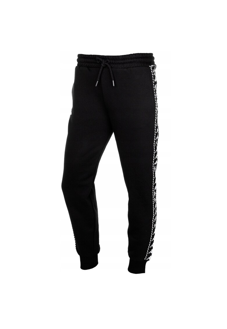 Pantaloni sport dama bumbac/poliester - negru -