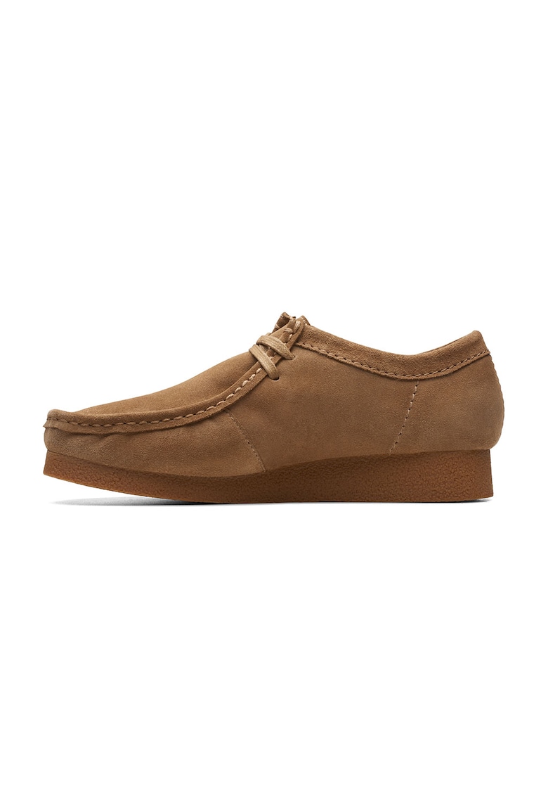 Mocasini de piele intoarsa Wallabeeevo - Caramel