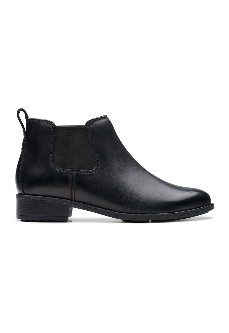 Ghete Chelsea de piele Cosmo 2.0 - Negru