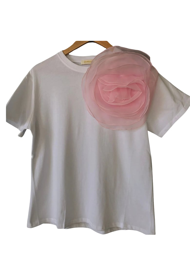 Oferte la Tricou Alb Rose