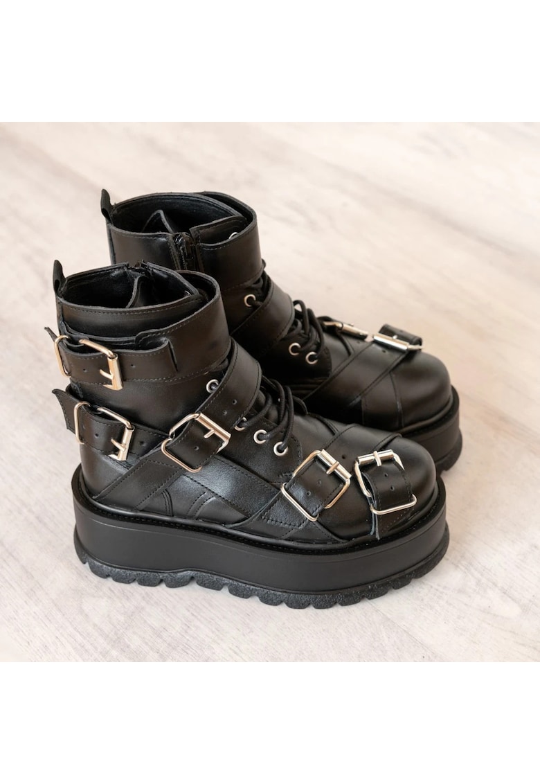 Bocanci - Heavy Duty - Black - marimea