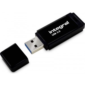 Oferte la Memorie USB Memorie Integral USB INFD64GBBLK3.0, 64GB, USB 3.0 with removable cap, negru