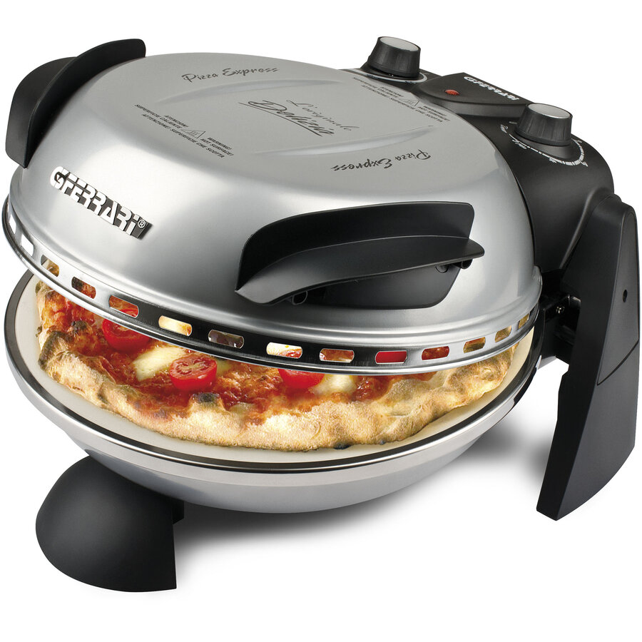 Oferte la Cuptor Pizza Delizia G1000606 Termostat Reglabil 1200W Argintiu