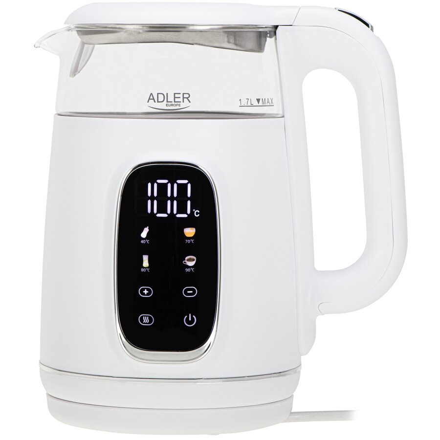 Oferte la Fierbator Electric AD 1305 WS 1.7L 2000W Alb/Argintiu
