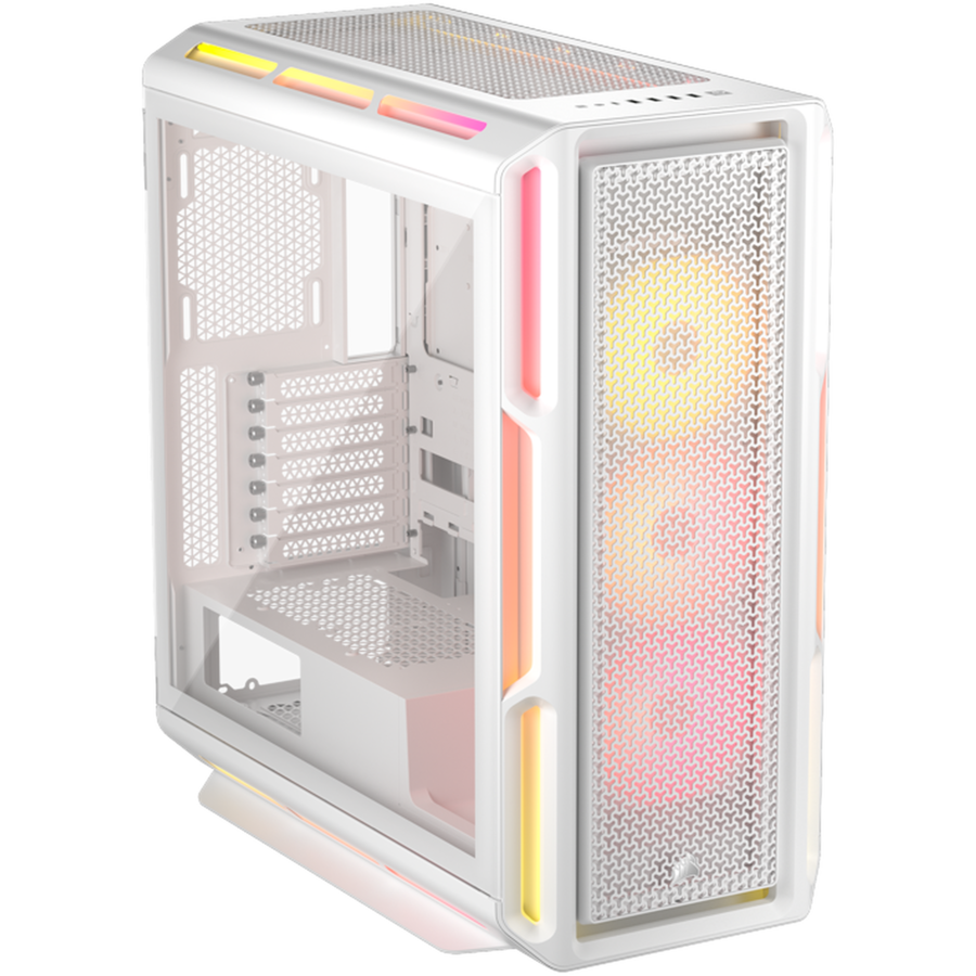Carcasa iCUE LINK 5000T LX Midi-Tower E-ATX RGB Tempered Glass Alb