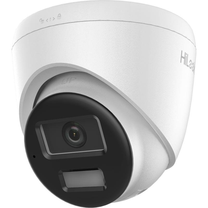 Camera IP Hikvision HiLook IPC-T260HA-LUF/SL, 6MP, lentila 2.8 mm, Dual Light 30m, WDR 120 dB, microfon, difuzor, PoE, IP67