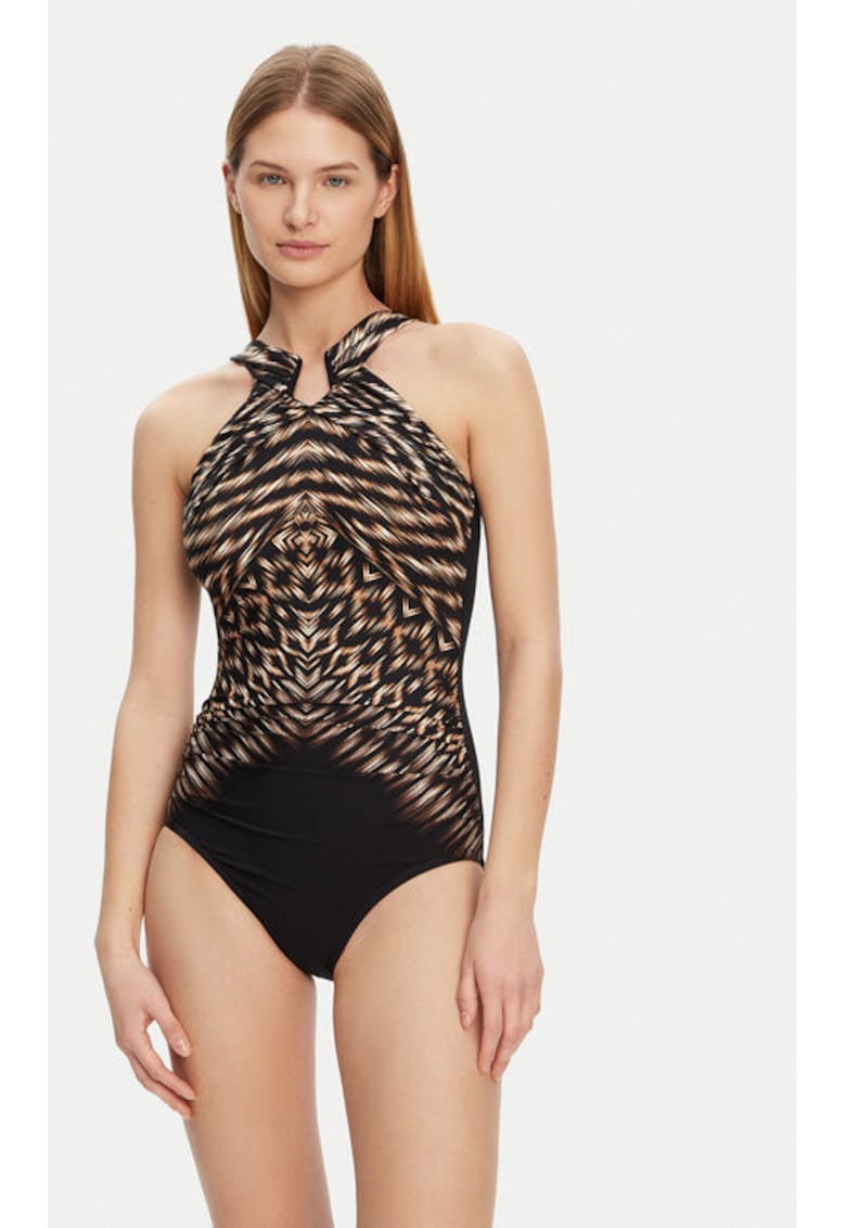 Costum de baie dama -  305152671 - Poliamida - Maro - Maro