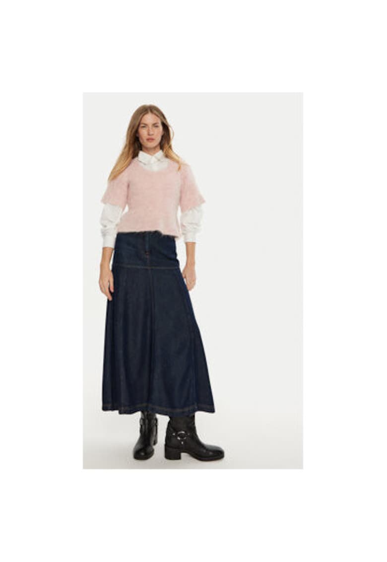 Pulover dama - 304135484 - Lana Alpaca/Acril - 38 EU - Roz