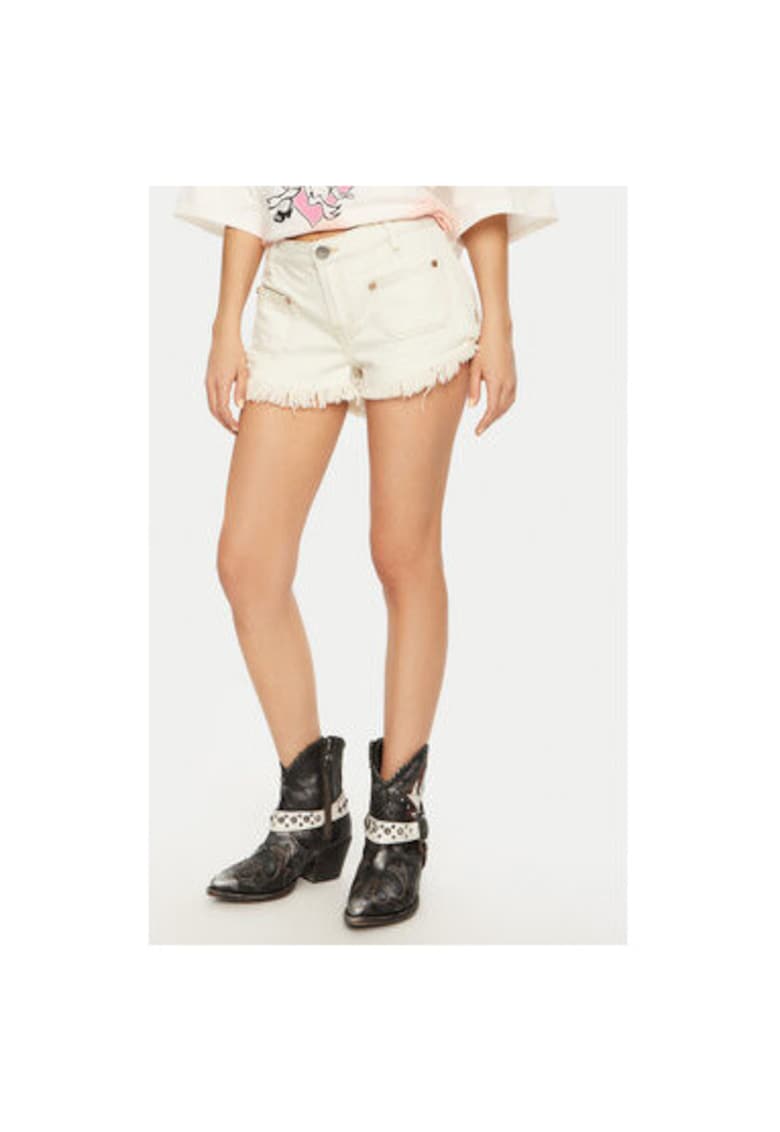 Oferte la Blugi dama -  304604676 - Bumbac - Bej - Bej