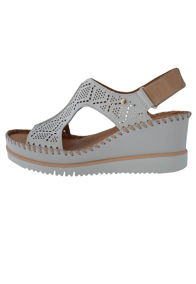 Sandale dama - din piele naturala - marca W3Z-1775C1-52-21 - crem - Crem