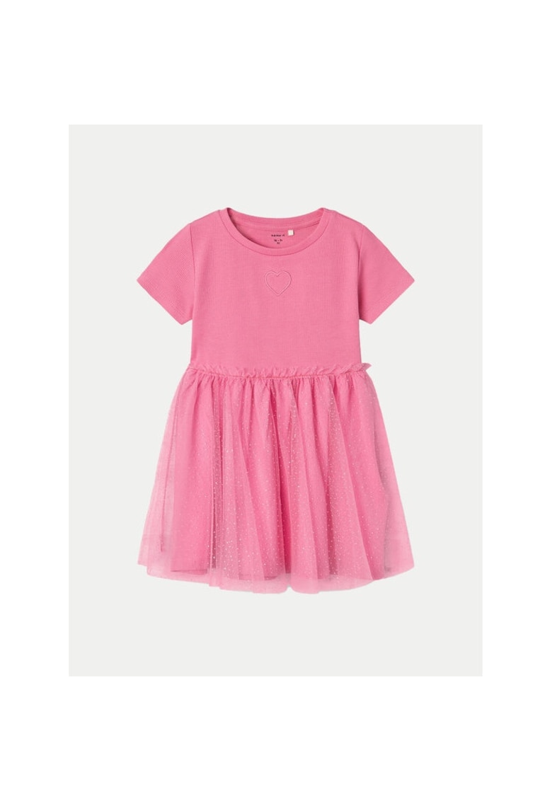 Rochie fete - 360634 - Roz - Bumbac