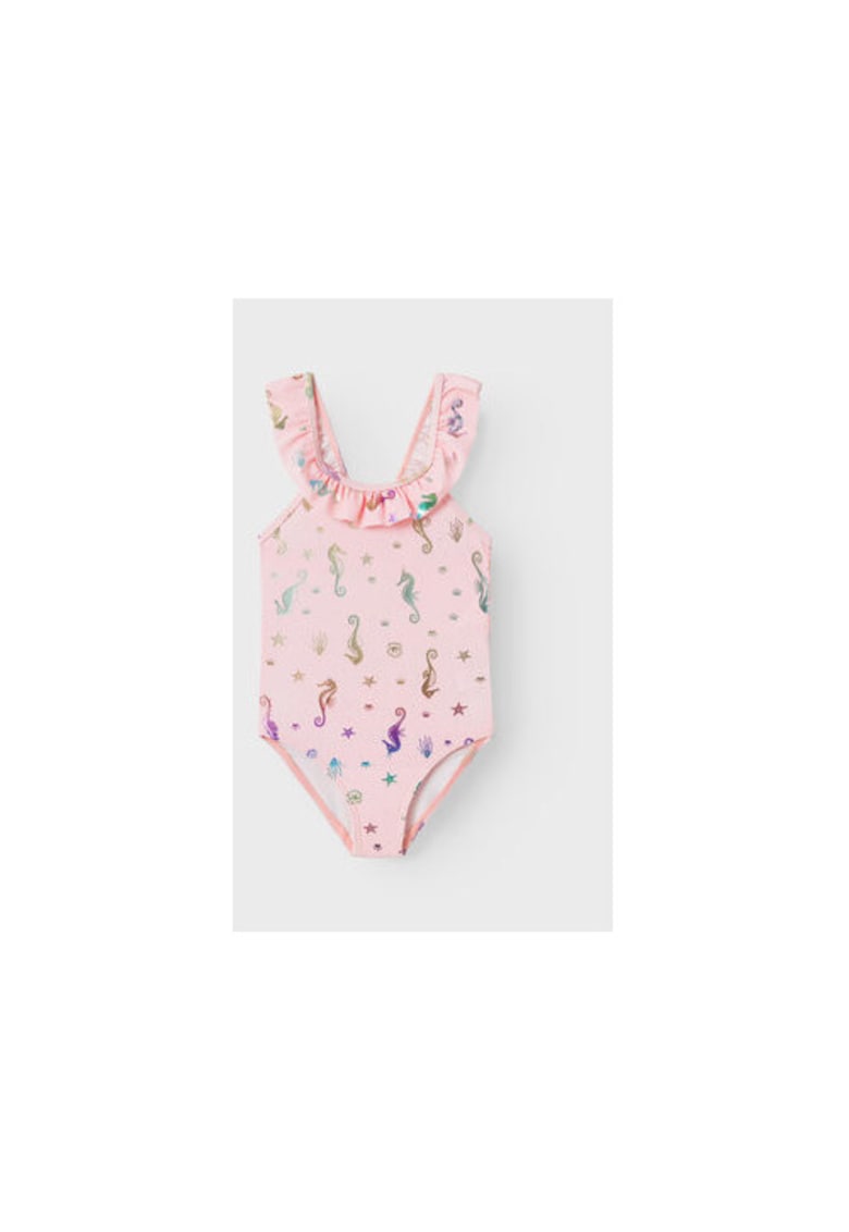 Costum de baie copii -  523107 - Roz - Poliamida -