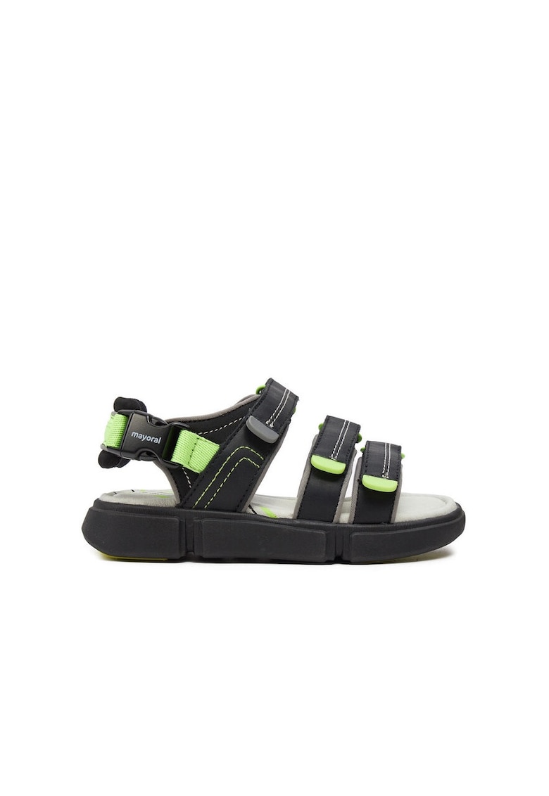 Sandale copii - 19654 - Piele ecologica - Negru