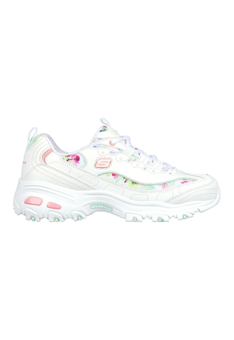 Pantofi sport cu imprimeu floral D'Lites - Alb