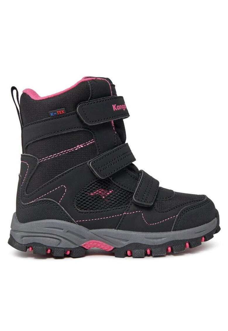 Pantofi copii 301088547 - Piele ecologica/Textil - Negru