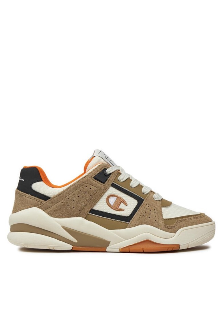 Tenisi barbati 303804572 - Piele intoarsa/Textil - Bej - Bej