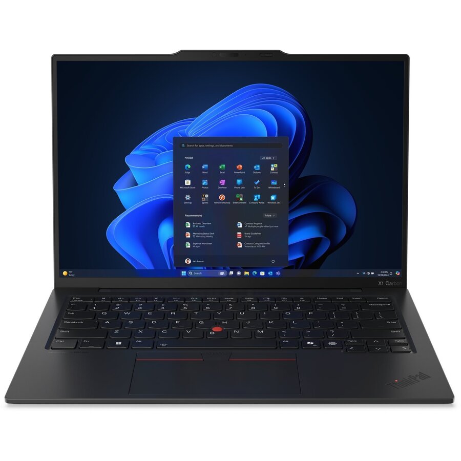 Laptop ThinkPad X1 Carbon Gen 13 Aura Edition WUXGA 14 inch Intel Core Ultra 7 258V 32GB 512GB SSD Windows 11 Pro Black