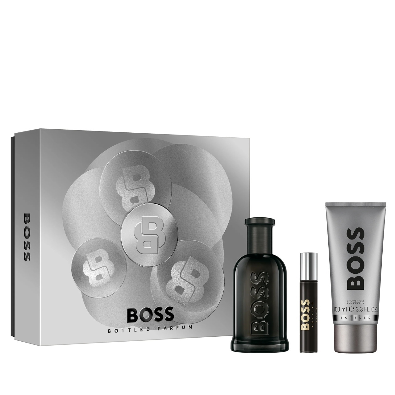 Oferte la Set cadou Hugo Boss, Boss Bottled, Barbati, Parfum 100 ml + 10 ml si Gel de dus, 100 ml