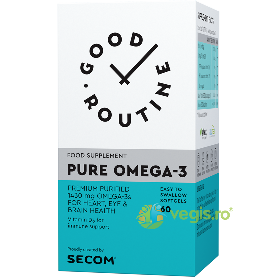 Oferte la Pure Omega-3 60cps moi Secom,