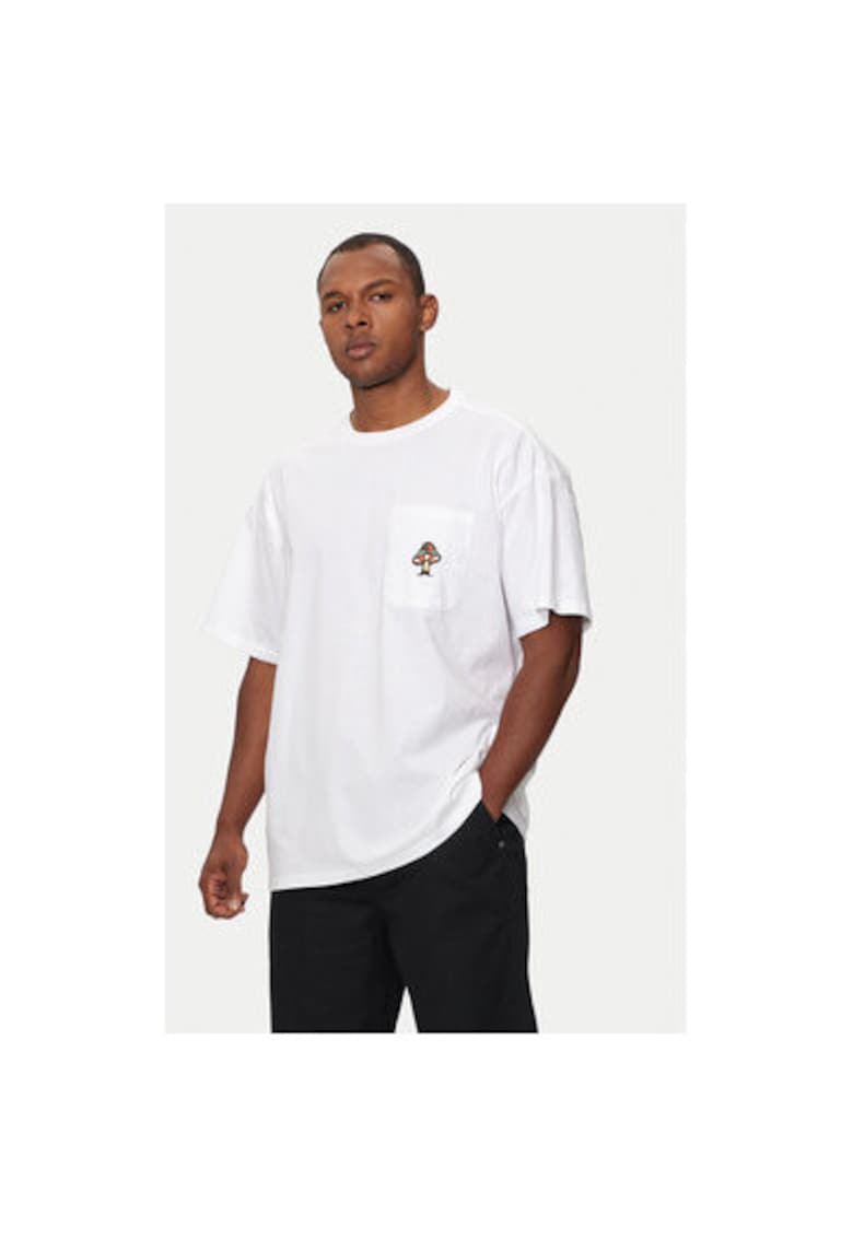 Tricou barbati - 304113154 - Bumbac - Alb - Alb