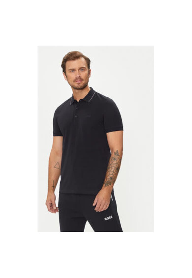 Tricou barbati - 304020292 - Bumbac - Albastru - Albastru