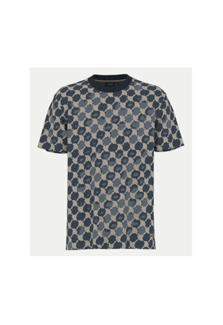 Tricou barbati - 304687174 - Bumbac - Albastru - Albastru