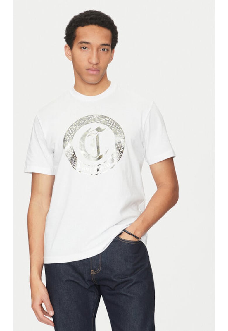 Tricou barbati - 304865121 - Bumbac - Alb - Alb