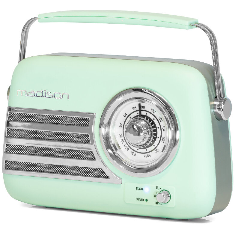 Oferte la Radio Portabil FM Nostalgia 30W Verde