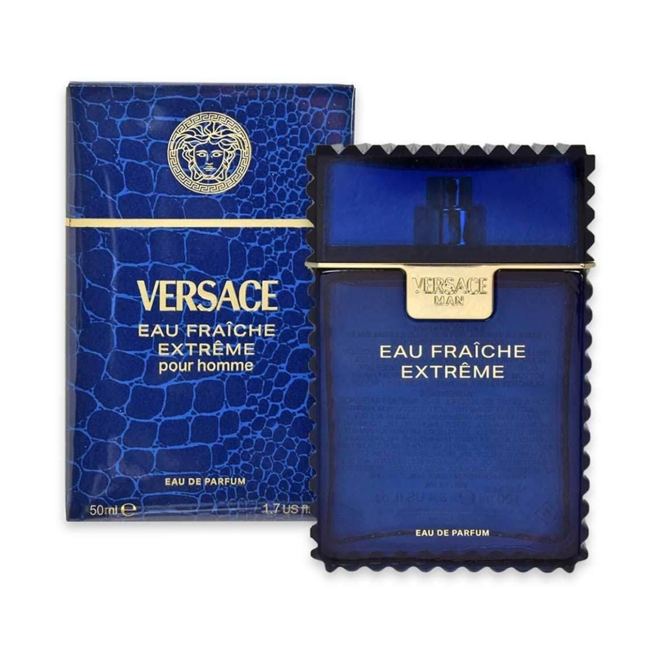 Oferte la Versace Man Eau Fraiche Extreme, Apa de Parfum, Barbati (Gramaj: 100 ml)