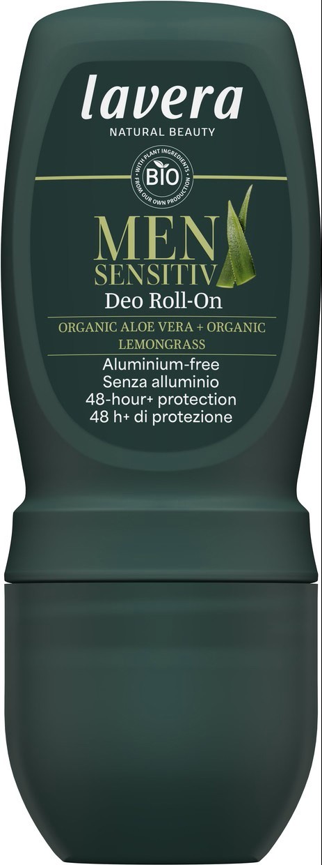 Oferte la Deo roll-on bio cu aloe vera si lemongras, Men Sensitiv, 50ml Lavera