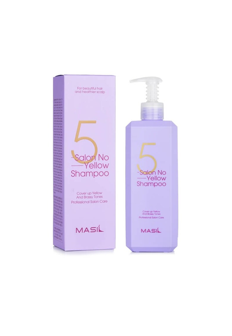 Oferte la Sampon mov pentru par blond -  5 Salon No Yellow Shampoo - Jumbo - 500ml